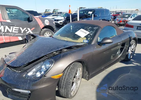 2013 Porsche Boxster z USA, uszkodzony, nr VIN WP0CA2A88DS114526